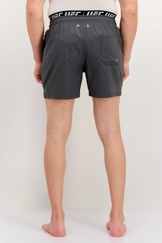 Men’s UFC Brand Swimming Shorts – Grey – Size X-Large