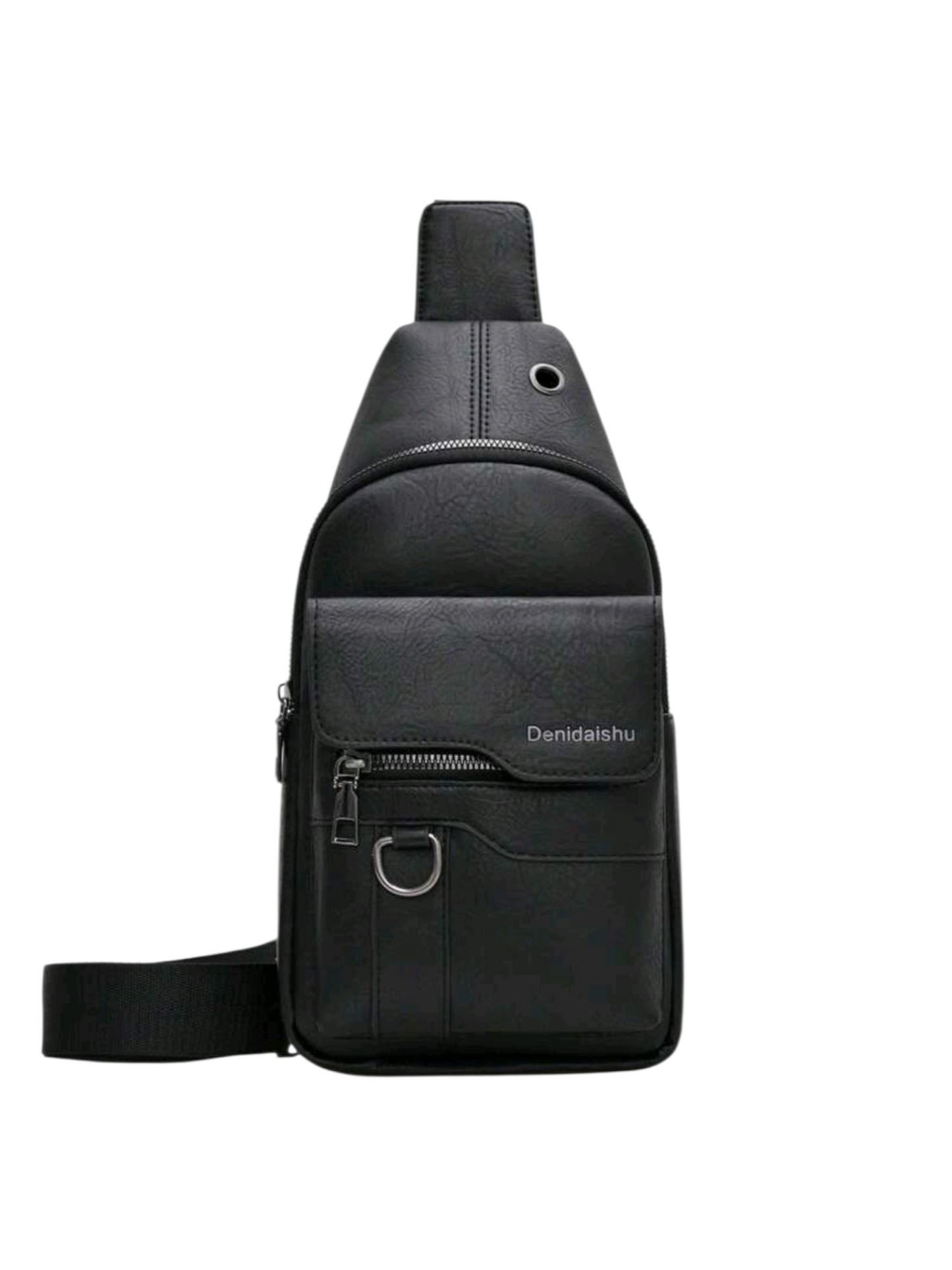 Men's Crossbody Leather Bag - Denidaishu