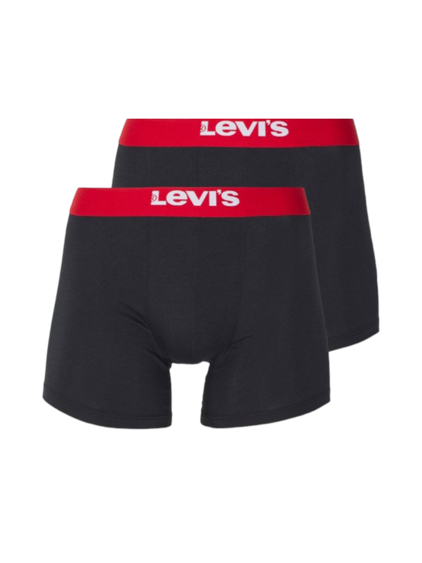 (Pack of 2) Levi's Men’s Boxers - Black - L