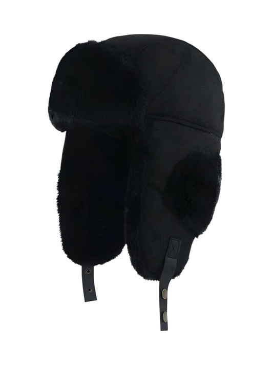 Men's windproof earflap hat