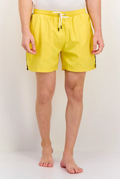 Men’s UFC Brand Swimming Shorts – Yellow – Medium