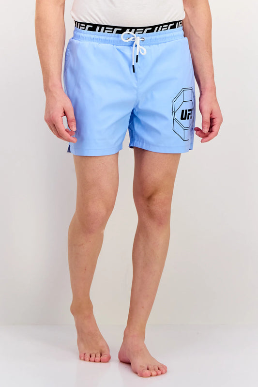 Men’s UFC Brand Swimming Shorts – Blue – Size: Large