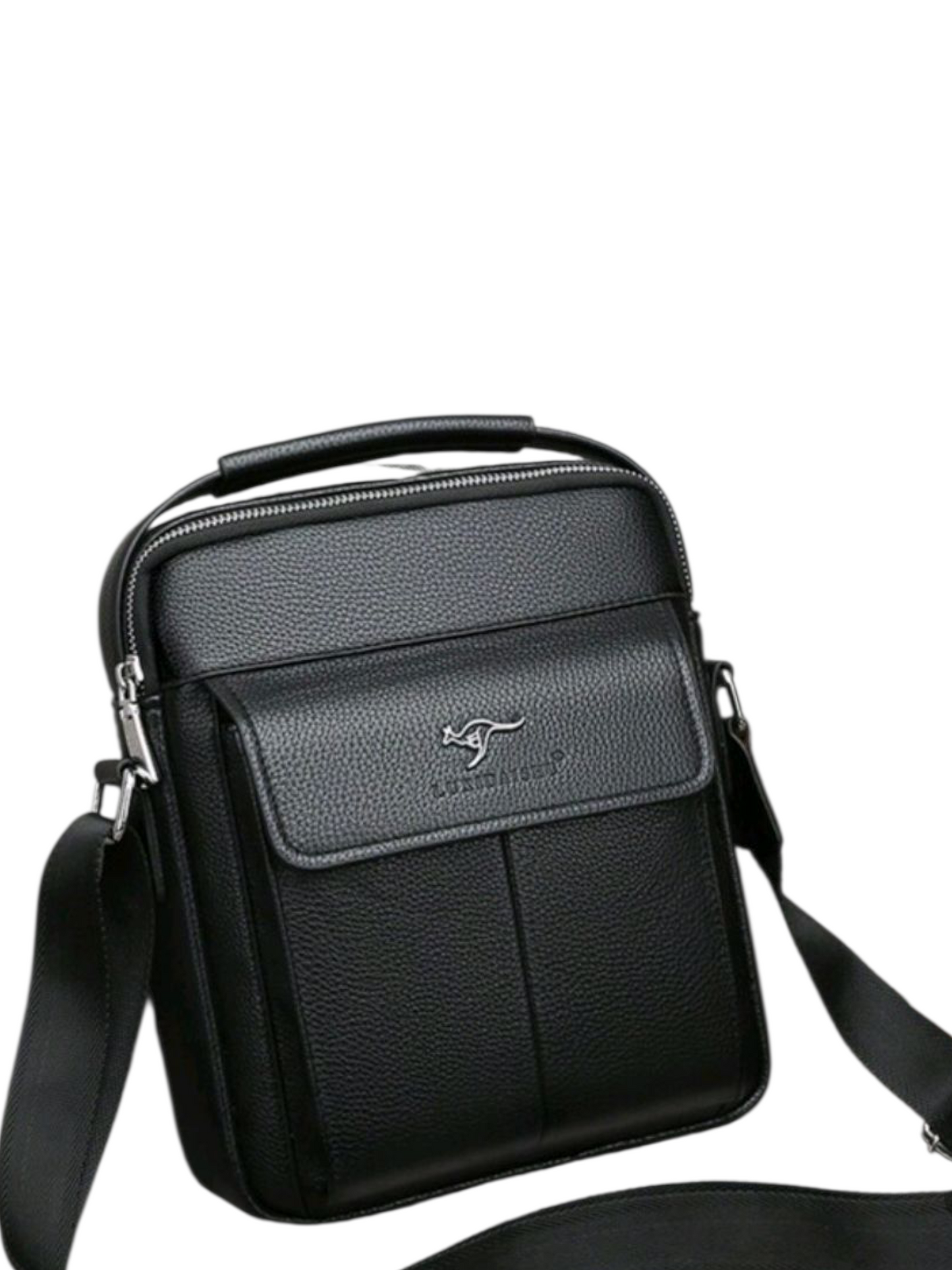 Men's Crossbody Leather Bag - Luxidaishu