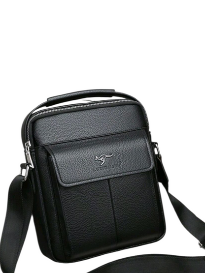 Men's Crossbody Leather Bag - Luxidaishu