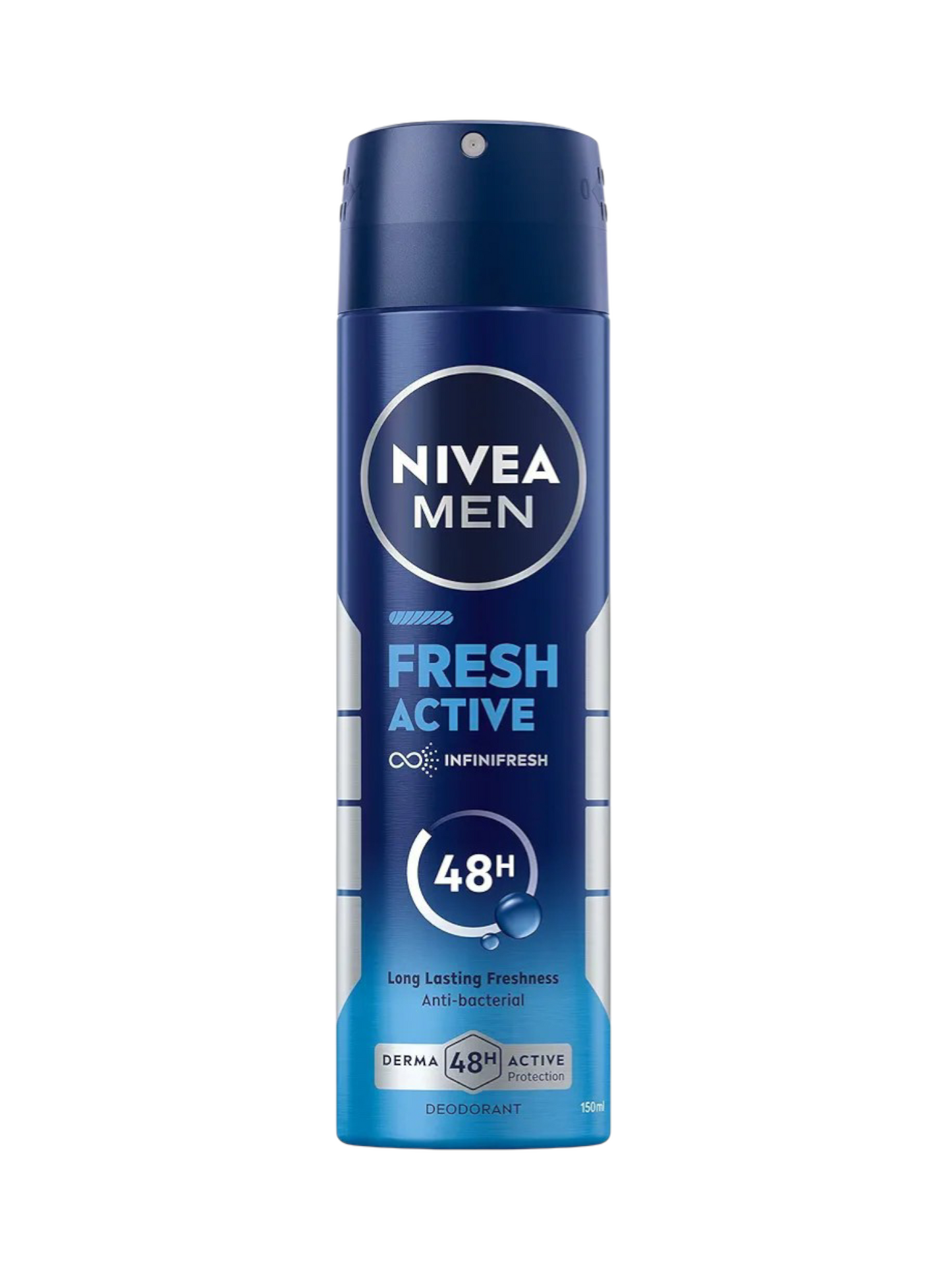 Nivea Men Deo Spray - 48H - Fresh Active - 150 ml