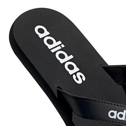 Original Adidas Eezay Flip-Flops, Black, Size 42