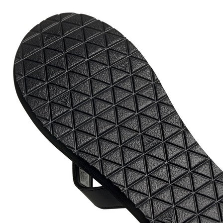 Original Adidas Eezay Flip-Flops, Black, Size 42