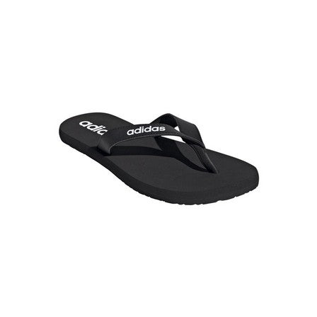 Original Adidas Eezay Flip-Flops, Black, Size 42