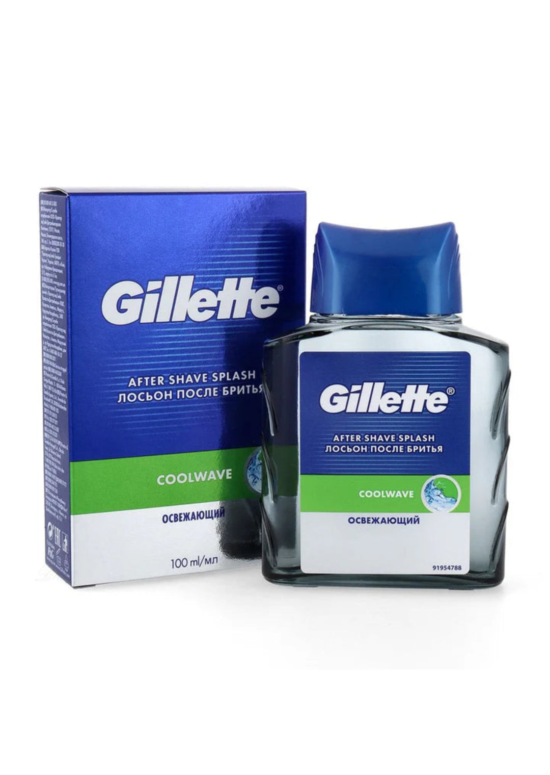 Gillette Men Coolwave After Shave Splash - 100ml
