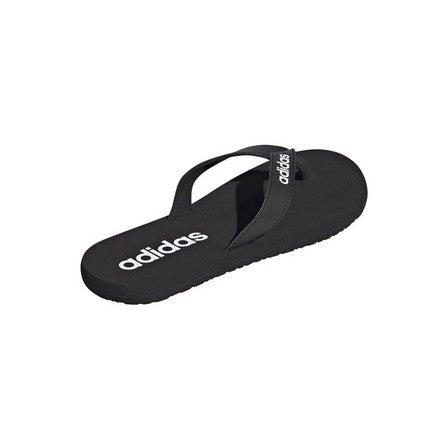 Original Adidas Eezay Flip-Flops, Black, Size 42