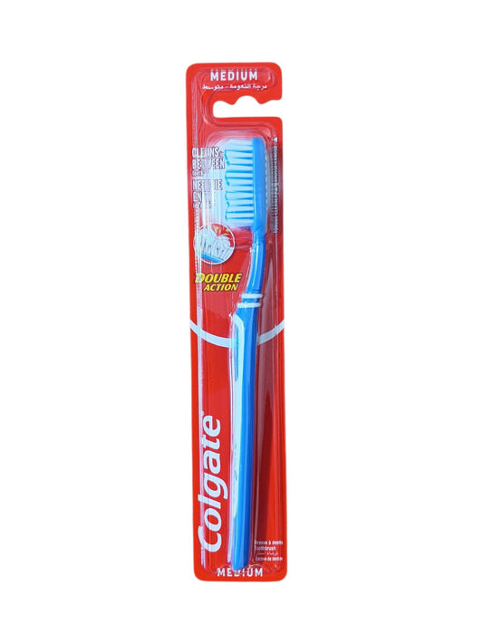 Colgate Toothbrush - Double Action - Color: Blue
