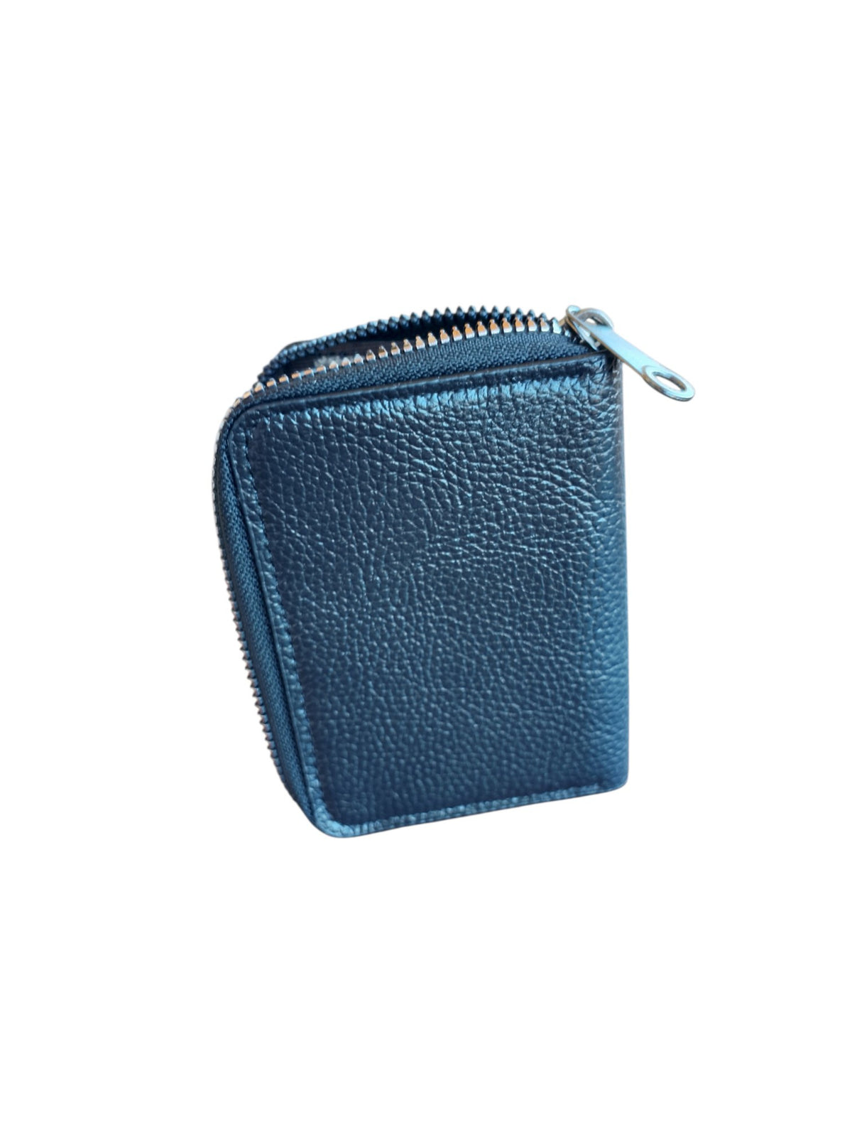 Credit Card Holder Wallet, Genuine Leather, Unisex, Small RFID Blocking, 20 Card Slots Organizer, Black
